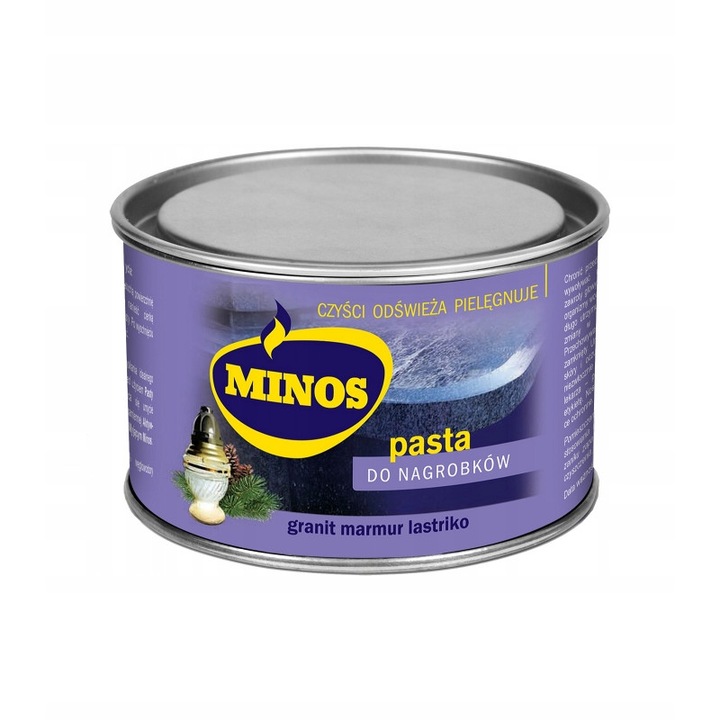 Pasta de curatare pentru pietrele funerare, Minos, 240g