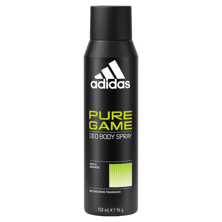 Adidas férfi dezodor Pure game, 150 ml