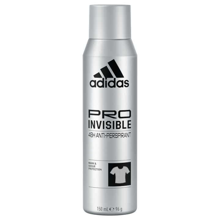 Adidas férfi izzadásgátló dezodor Pro invisible, 150 ml