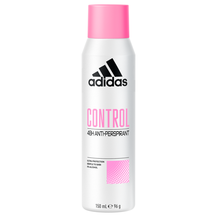 Дезодорант спрей против изпотяване Adidas Women Control, 150 мл