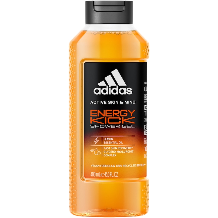 Gel de dus Adidas Male Energy Kick, 400 ml