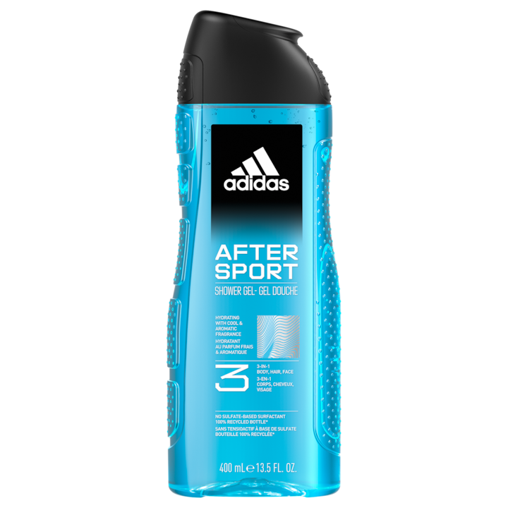Adidas férfi tusfürdő After sport, 400 ml