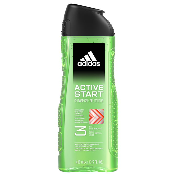 Adidas férfi tusfürdő Active start, 400 ml