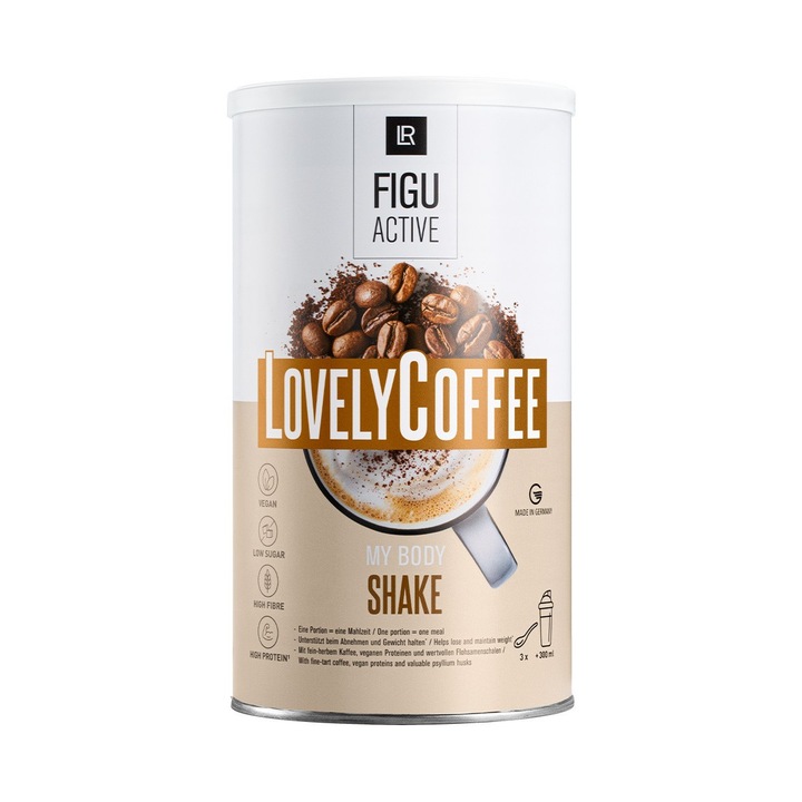 Shake pentru slabire, LR Health & Beauty, Figuactive, Lovely Coffee, Instant