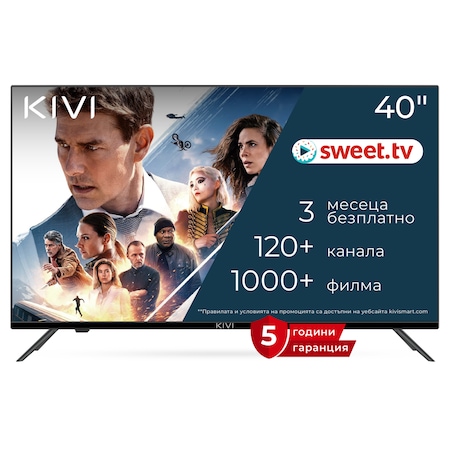 Televizor Smart LED Kivi 40F740NB, 101 cm