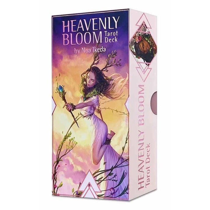 Set carti si carduri US Games Heavenly Bloom Tarot - Noa Ikeda