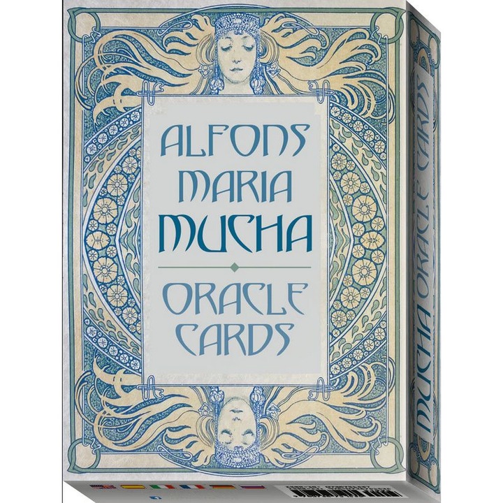 Alfons Maria Mucha Oracle Cards, Lo Scarabeo, 36 cartonase, Multicolor