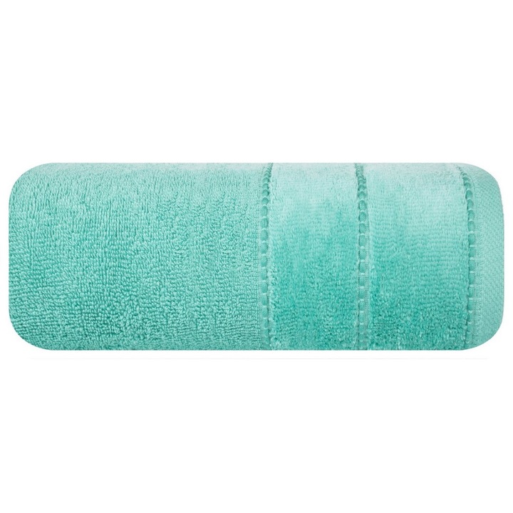 Хавлиена кърпа Mari, Eurofirany, Памук, 50 x 90 cm, 500 g/m², Зелена мента