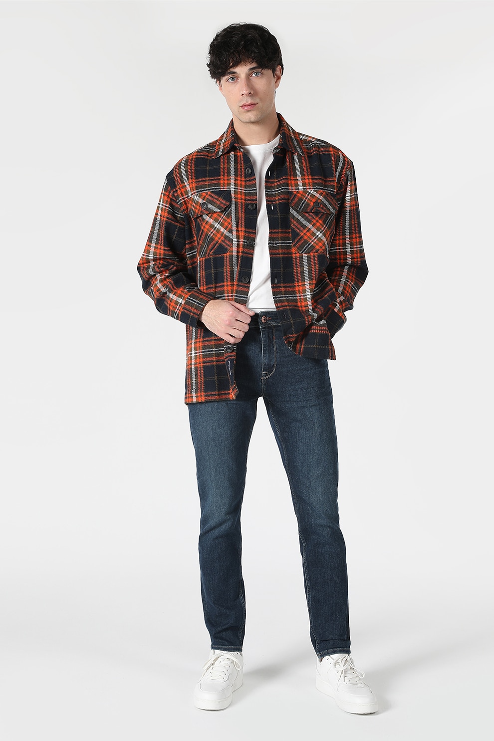 COLIN'S, Blugi skinny, Bleumarin, W29-L32