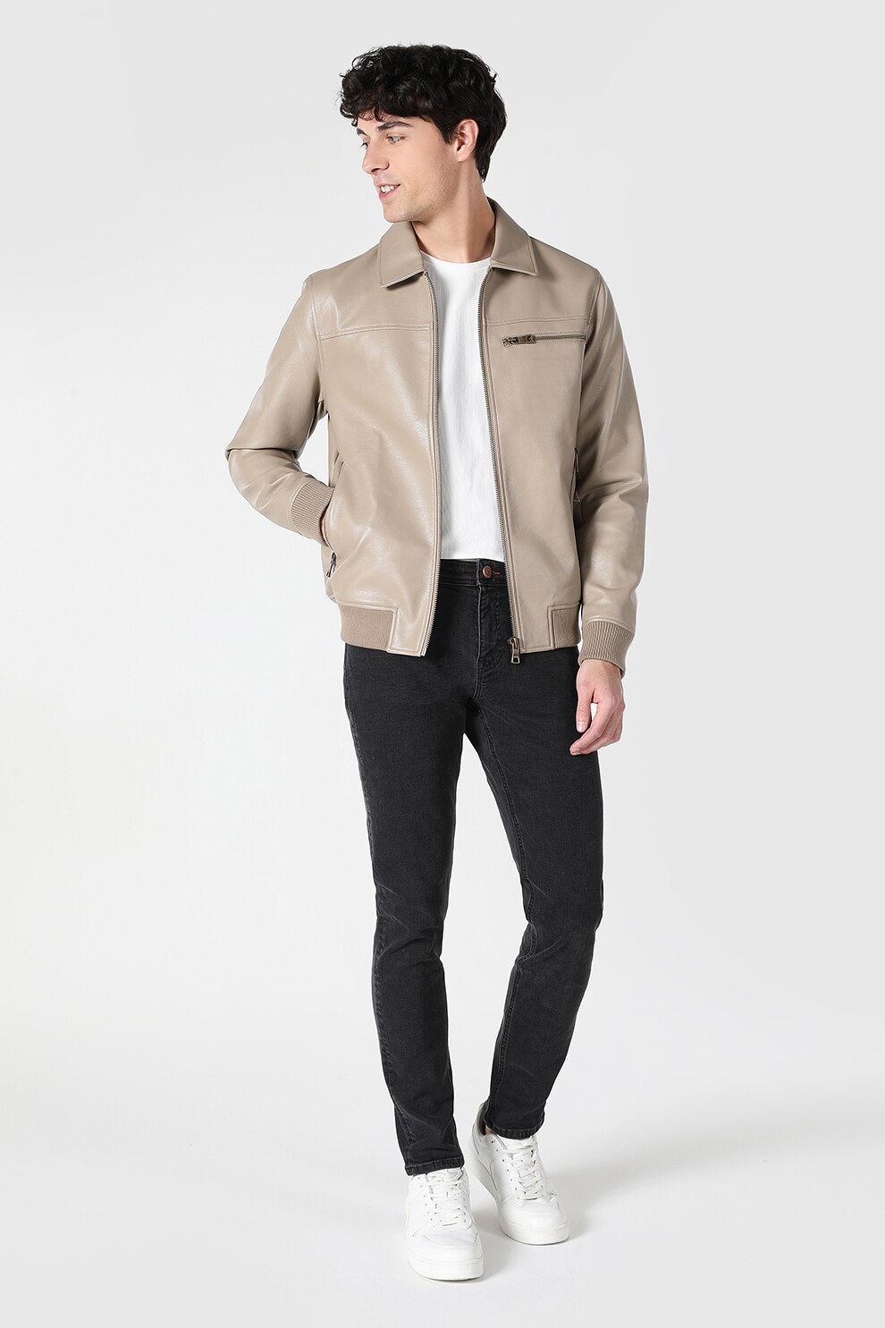 COLIN'S, Blugi skinny, Gri inchis, W29-L32