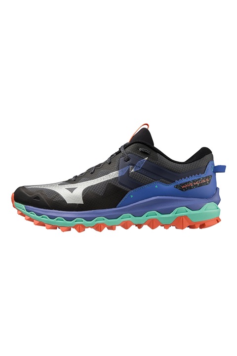 Mizuno, Pantofi pentru alergare Wave Mujin 9, Albastru royal/Portocaliu mandarina/Negru