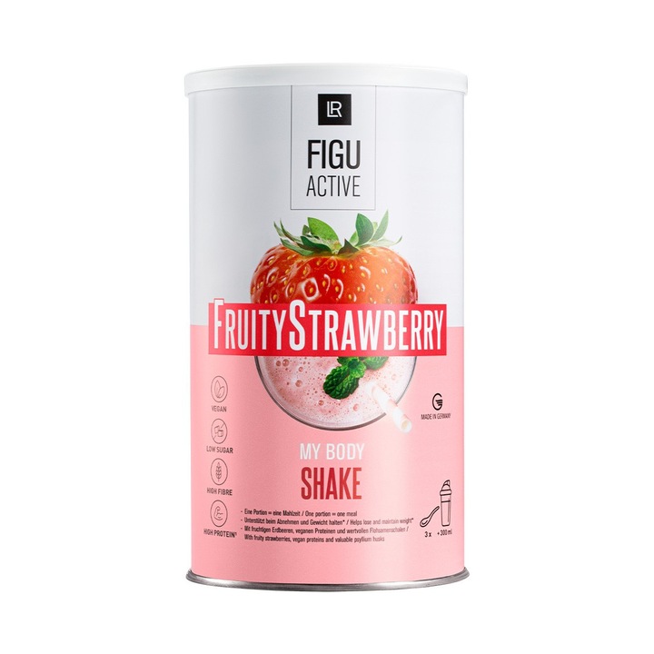 Shake pentru slabire, LR Health & Beauty, Figuactive, Strawberry, Instant
