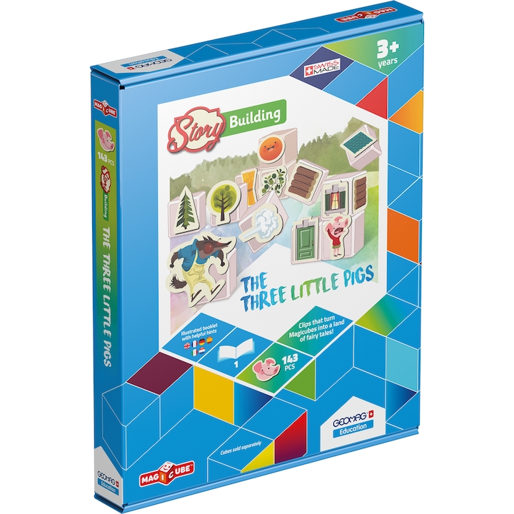 Магнитна игра Geomag Вълшебни кубчета с истории, Geomag 231