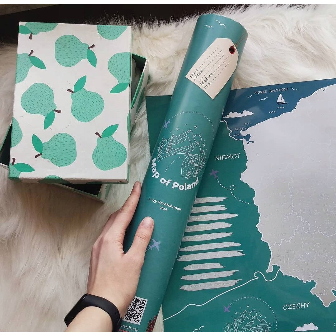 Harta Poloniei, Pentru razuit, Poloneza, Multicolor eMAG.ro