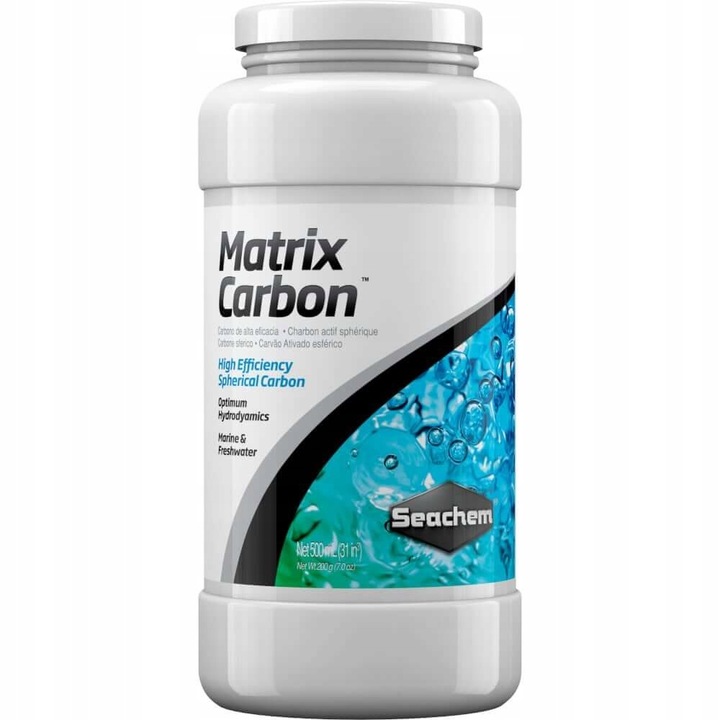 Carbune activ Matrix Carbon, Seachem, 500 ml
