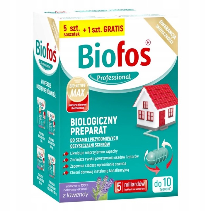 Set 6 plicuri de pregatire pentru fose septice si statii de epurare, Grupa Inco, Pulbere, 150g