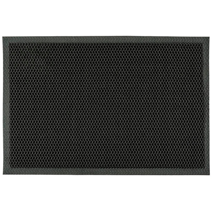 Covor de intrare, Multi Decor, 40 x 60 cm, Cauciuc, Negru