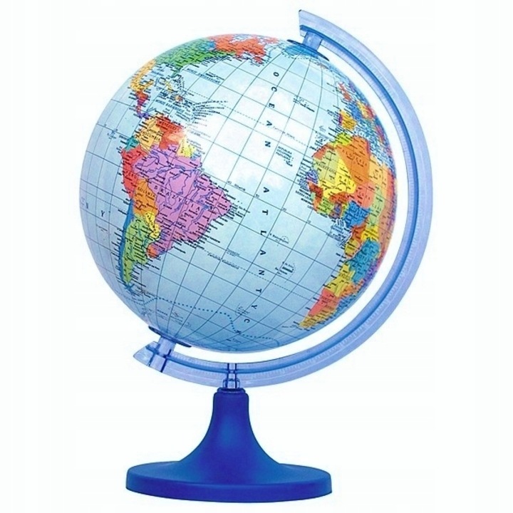 Glob pamantesc, ZACHEM, Plastic, 22 cm, Multicolor