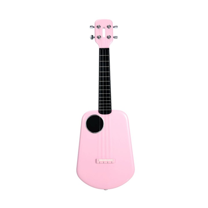 Intelligens ukulele gitár Xiaomi Populele 2, Bluetooth 4.0, rózsaszín