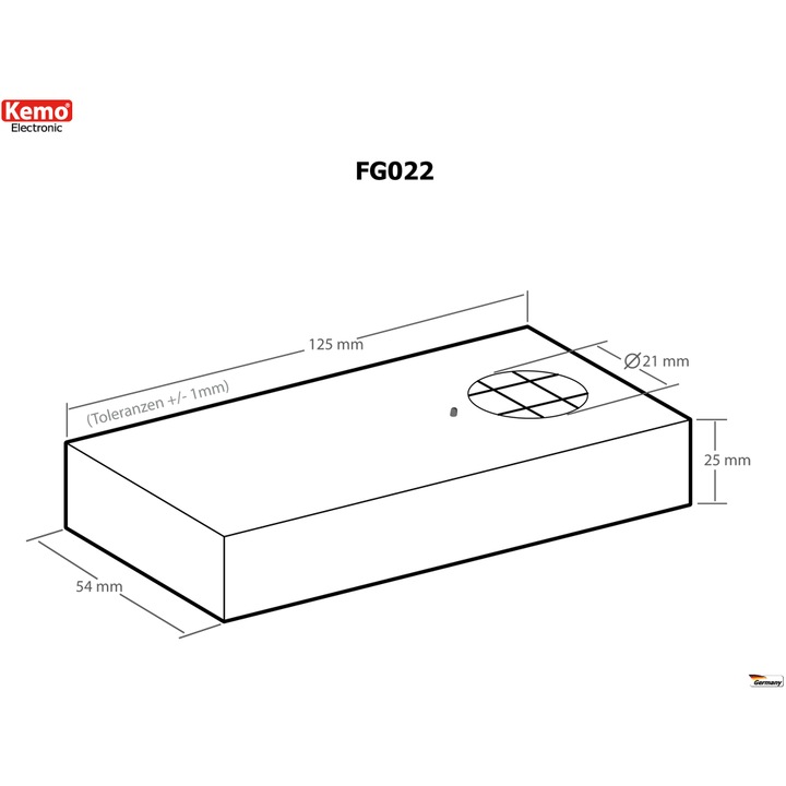 Aparat impotriva jderilor, rozatoarelor Kemo FG022