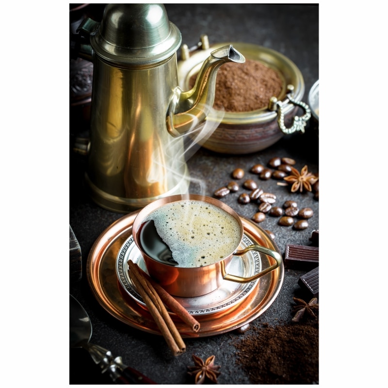Spumoasa Roz Tapet autoadeziv Premium, Priti Global, Textura canvas, Cafea spumoasa ...
