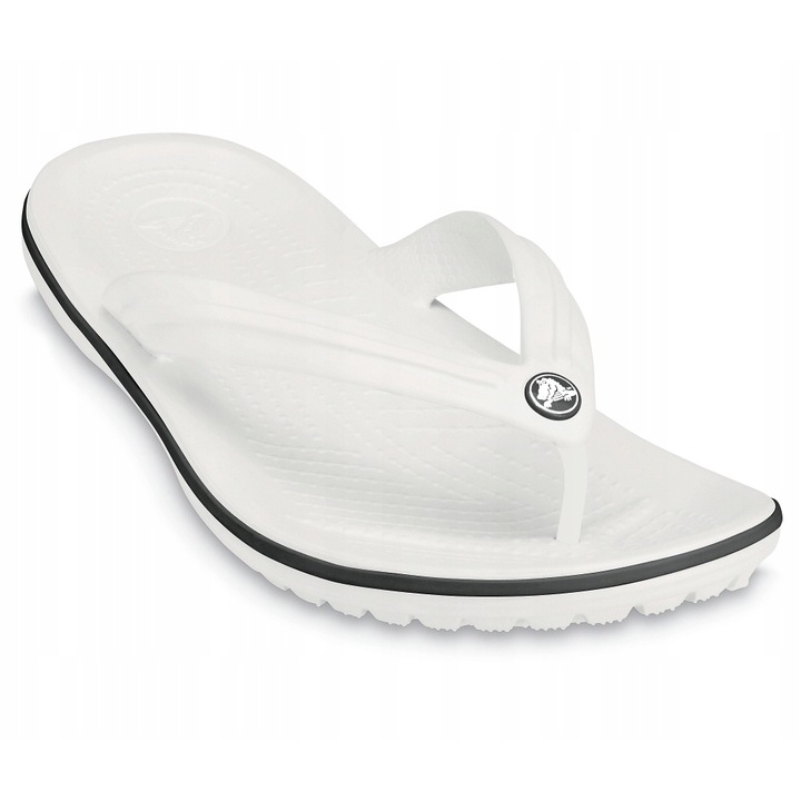 Slapi barbati, Crocs, Spuma Croslite, Alb, 42-43 EU