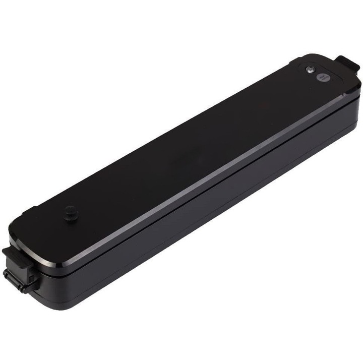 Aparat de vidat si sigilat pungi, Zola®, 5 pungi incluse, 90 W, 36x4.5x6 cm, negru
