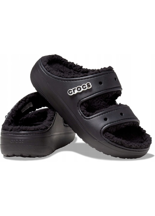 Férfi papucs Classic Cozzy, Crocs, Foam, Fekete