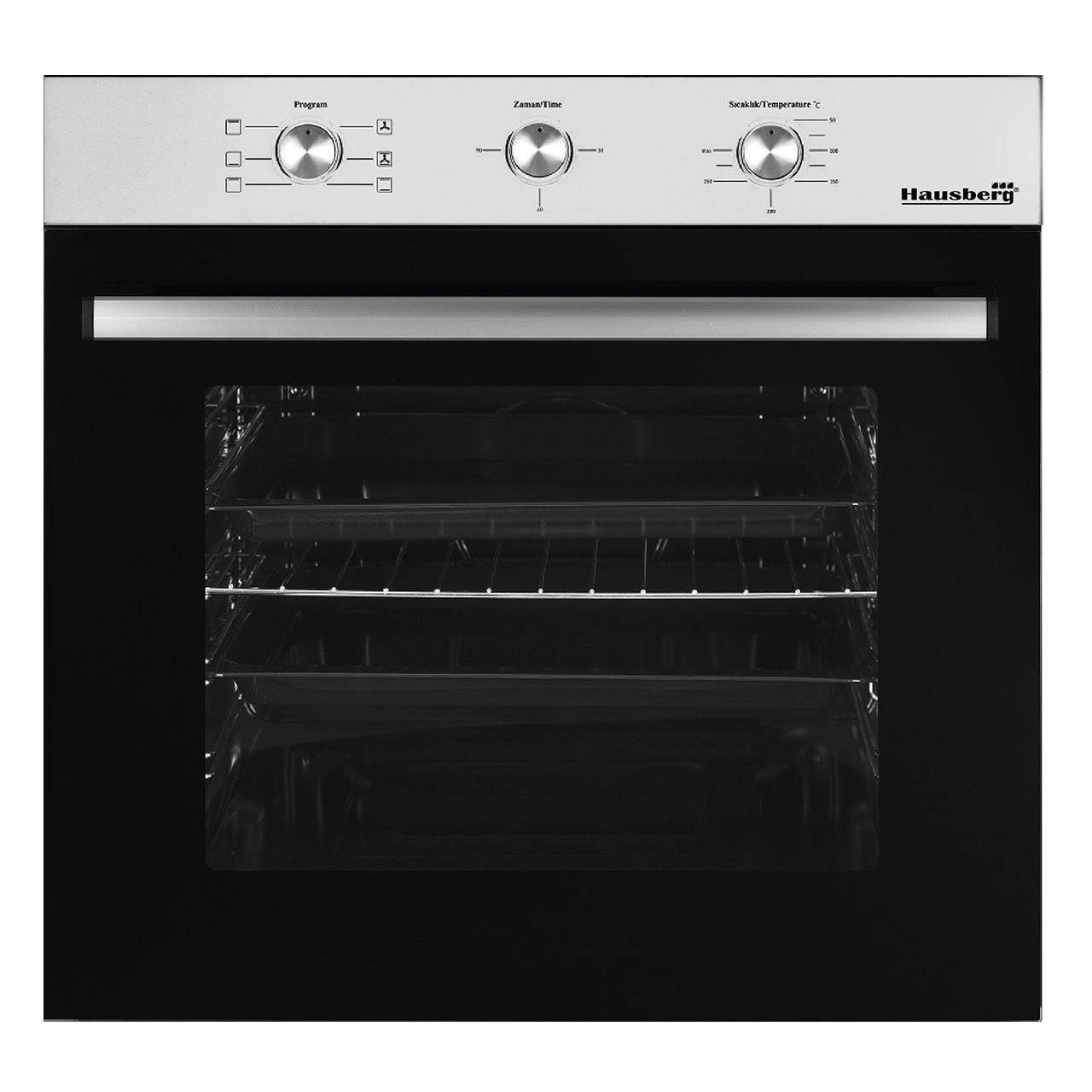 Pachet Cuptor Electric Incorporabil Hausberg HB-8053IN, Clasa A, 71L ...