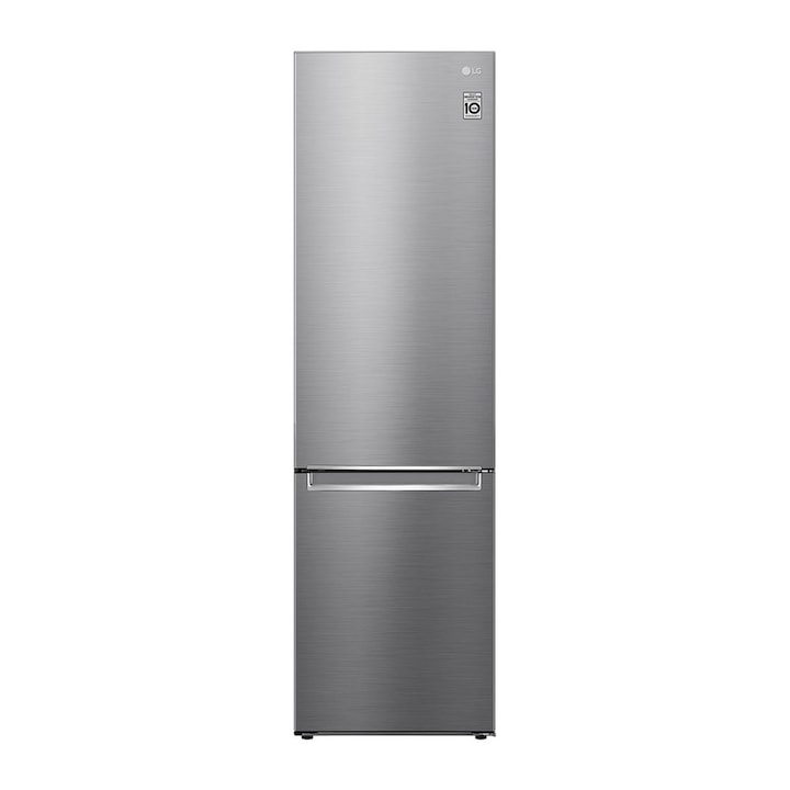 LG GBB62PZGGN Alulfagyasztós hűtőszekrény, 384L, Total NoFrost, DoorCooling, D energiaosztály, Ezüst