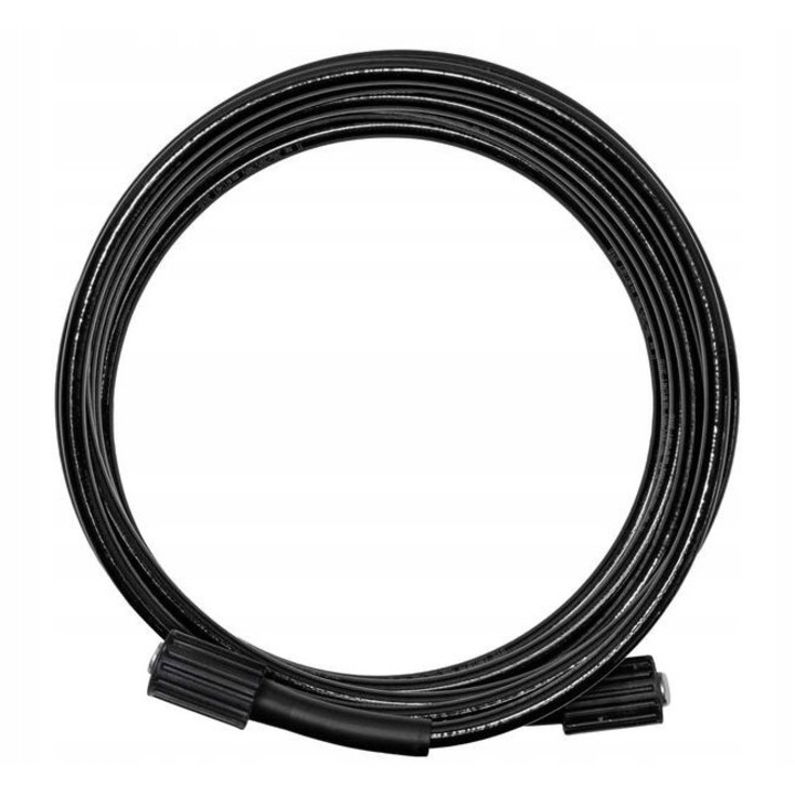 Mosógép tömlő, Stalco, Acél, 8m, Fekete