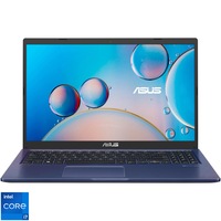 Laptop ASUS A516EA cu procesor Intel Core i7-1165G7 pana la 4.70 GHz, 15.6", Full HD, IPS, 8GB, 512GB SSD, Intel Iris Xe Graphics, No OS, Peacock Blue