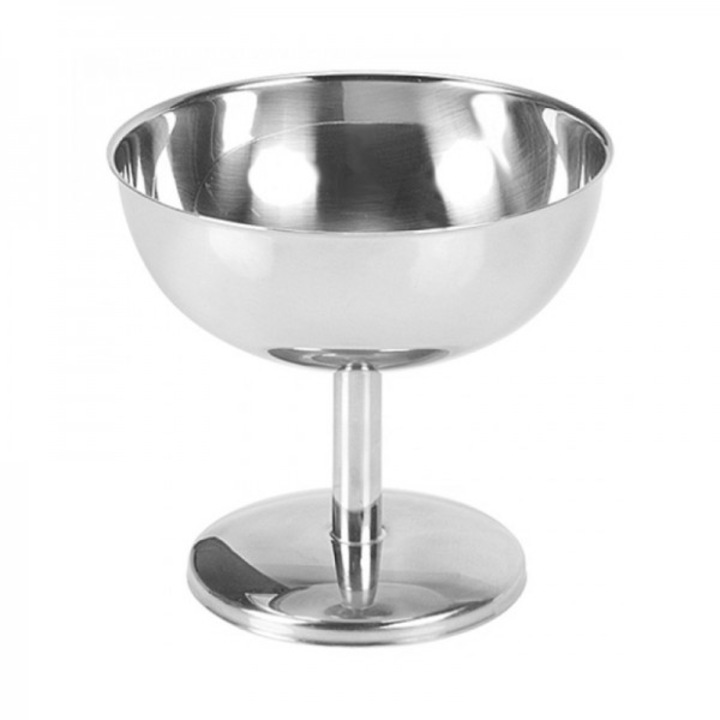 Set 6 cupe din inox pentru inghetata si desert, 150 ml