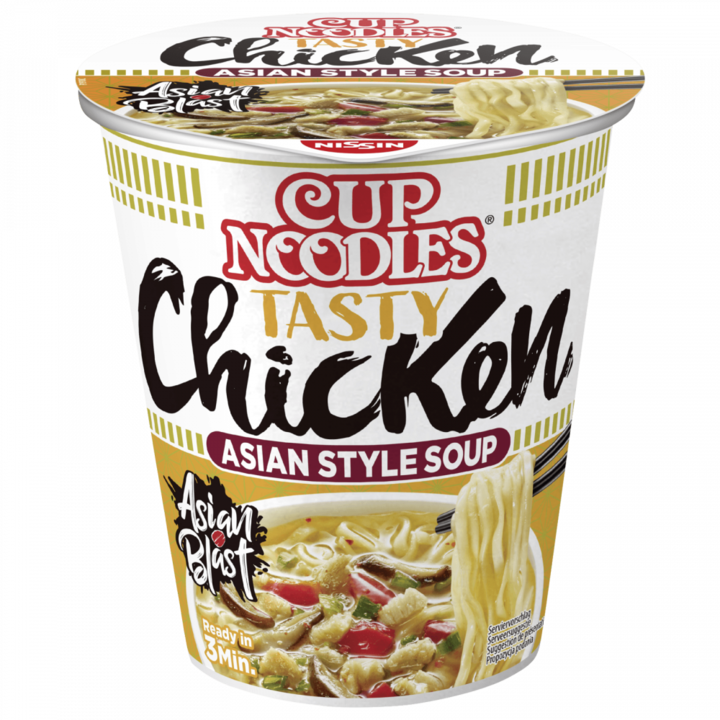 Instant leves, Nissin Cup Noodle csirke 63g