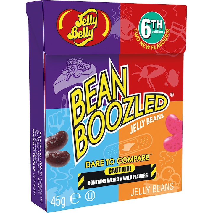 Bomboane Jelly Belly Bean Boozled Editia 6, Cutie, 45 gr