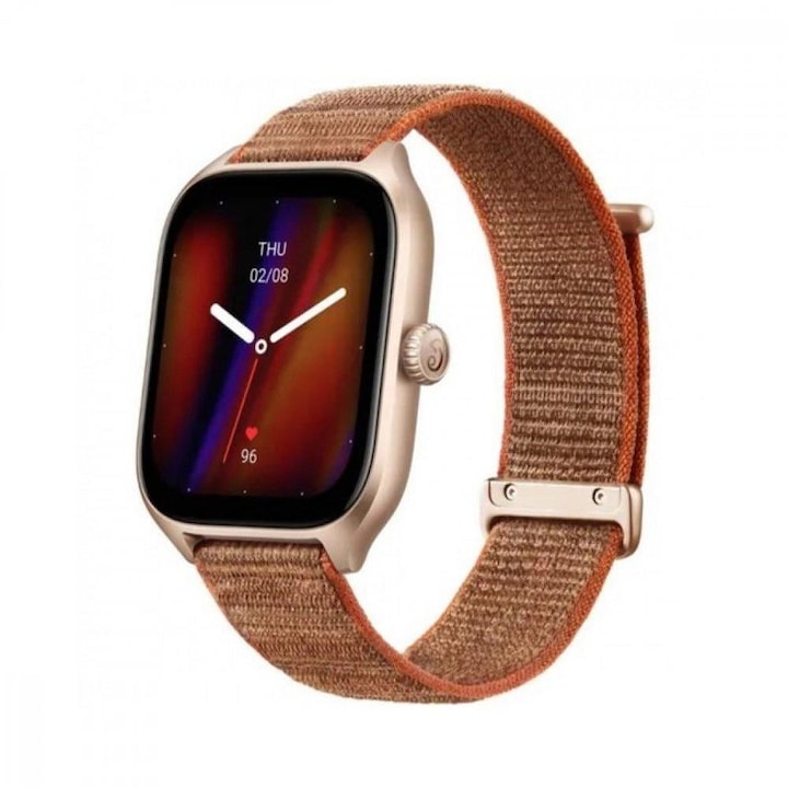 Смарт часовник Amazfit GTS 4, Autumn Brown