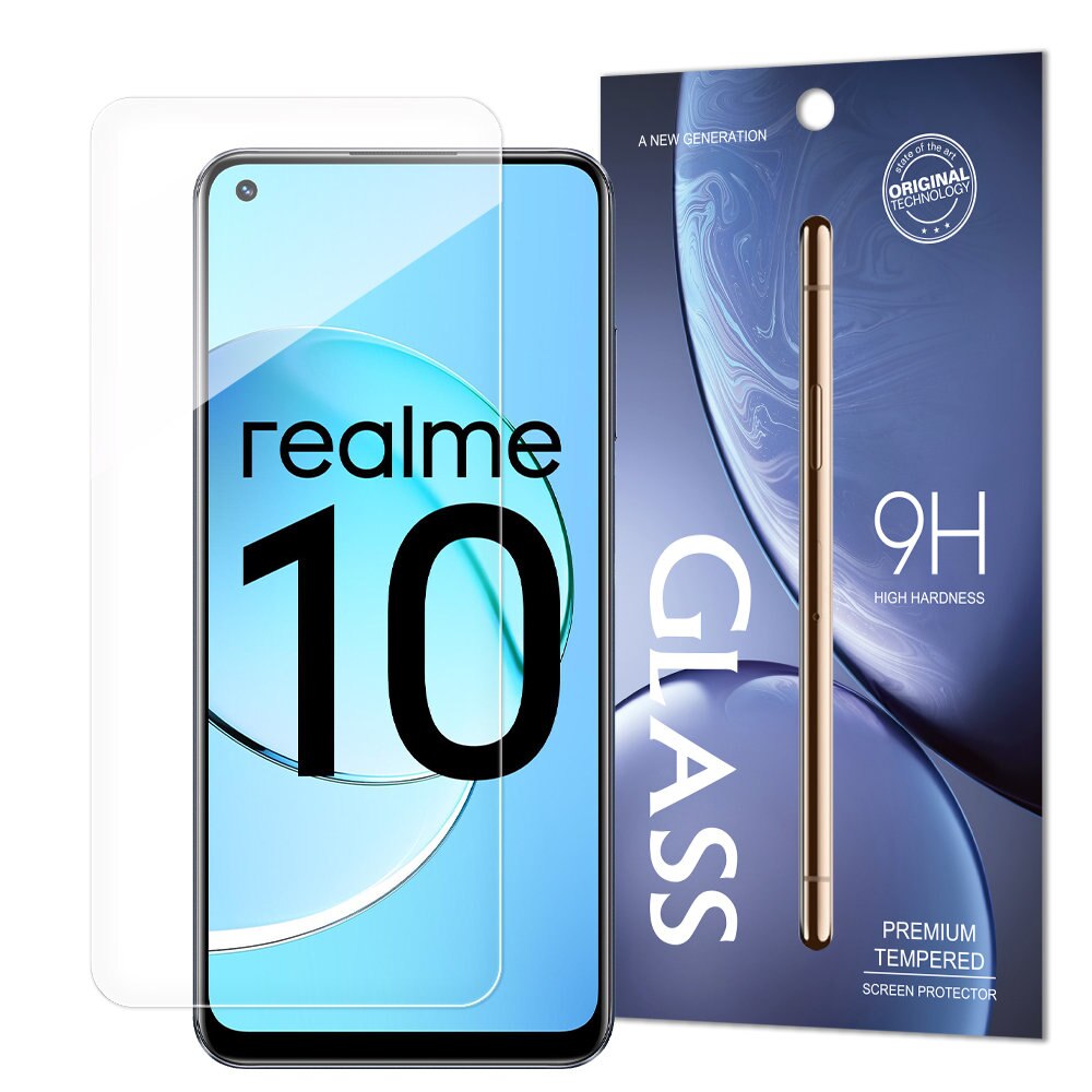 Folie sticla transparenta Envelope Tempered Glass 9H compatibila cu Realme 10