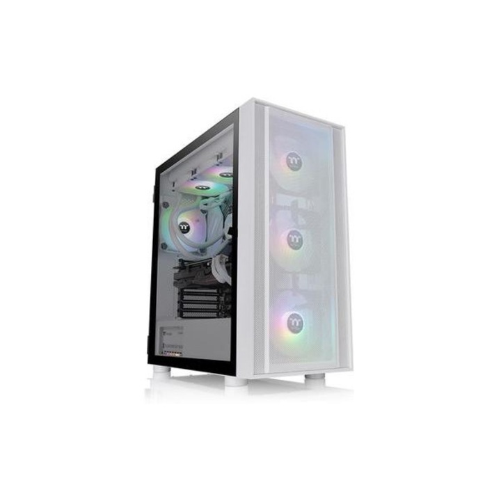 Компютърна кутия Thermaltake H570 TG ARGB Snow, Mid Tower, Бял