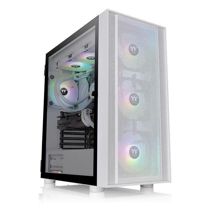 Thermaltake H570 TG ARGB Snow, Mid Tower Fehér tok