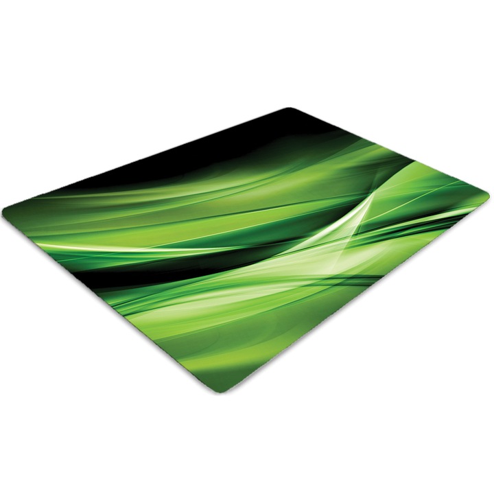 Covor pentru scaun de birou, PVC, fir de iarba, Verde, 140 cm x 100 cm, 010250310030100006094