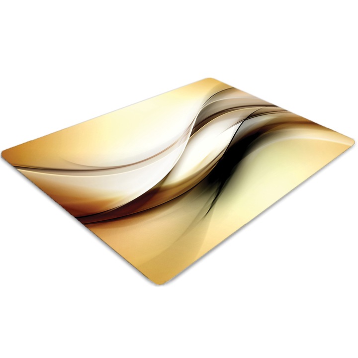 Covor pentru scaun de birou, PVC, bej, Verde, 140 cm x 100 cm, 010250310030100006120