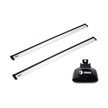 Bare transversale Thule Wingbar pentru VW Tiguan 5 usi SUV, model 2016-, Sistem cu prindere pe bare longitudinale Bare transversale Thule Wingbar pentru VW Tiguan 5 usi SUV, model 2016-, Sistem cu prindere pe bare longitudinale