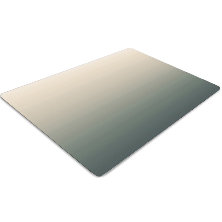 Covor pentru scaun de birou, PVC, umbre gradient, Gri, 140 cm x 100 cm, 010250310030100011255