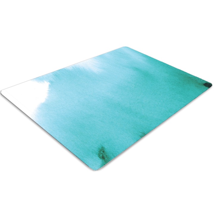 Covor pentru scaun de birou, PVC, panouri pe panza, Albastru, 140 cm x 100 cm, 010250310030100011263