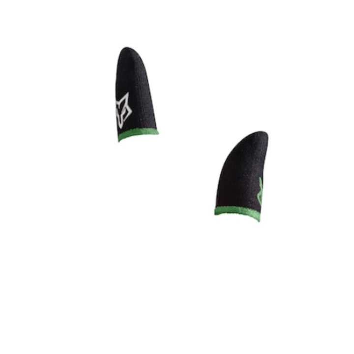 2x Fox Green v1 játékkesztyű készlet, szénszálas, telefonhoz, tablethez