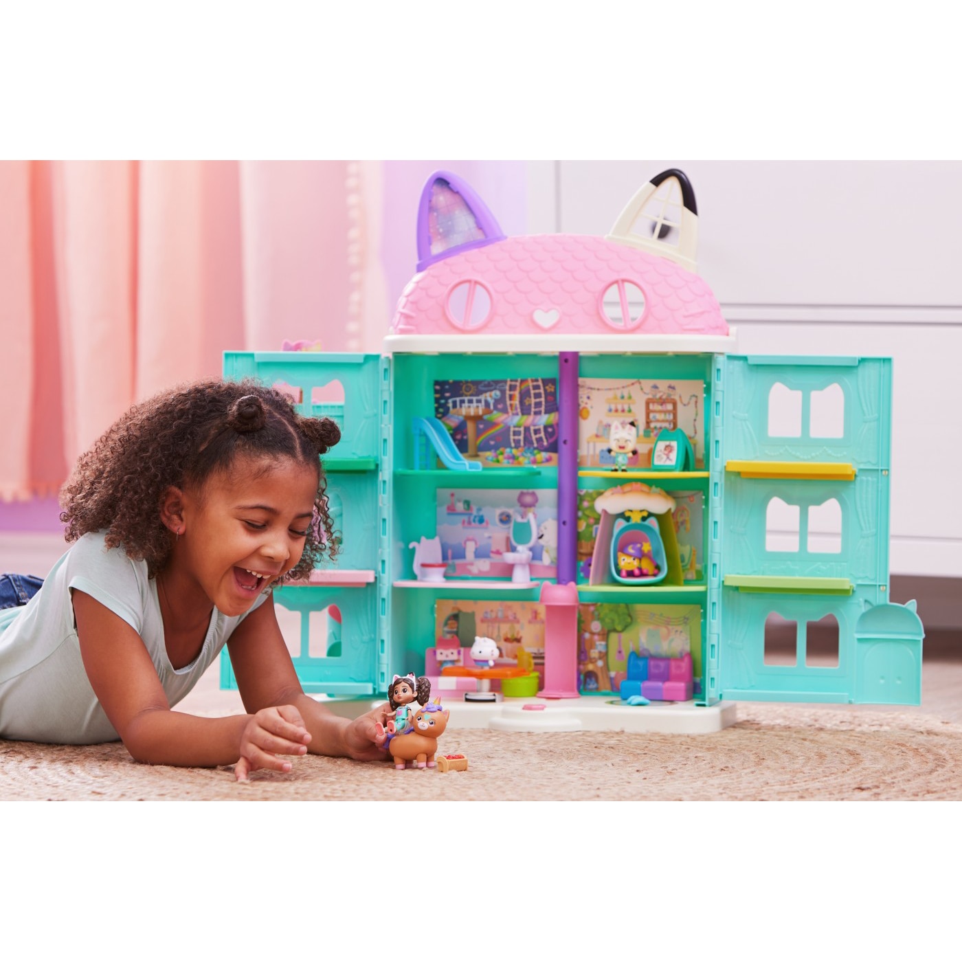 Set de joaca Gabby's Dollhouse - Casa Purrfect a lui Gabby - eMAG.ro