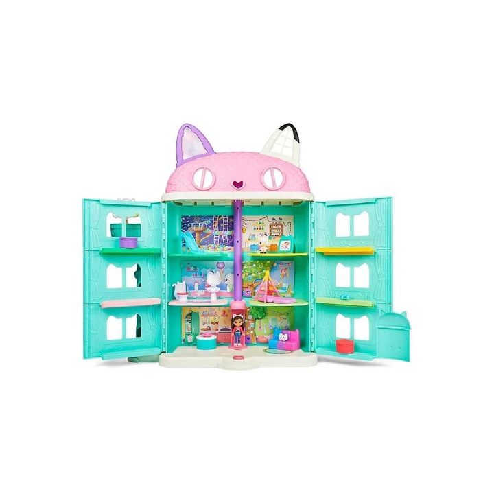 Set de joaca Gabby's Dollhouse - Casa Purrfect a lui Gabby - eMAG.ro