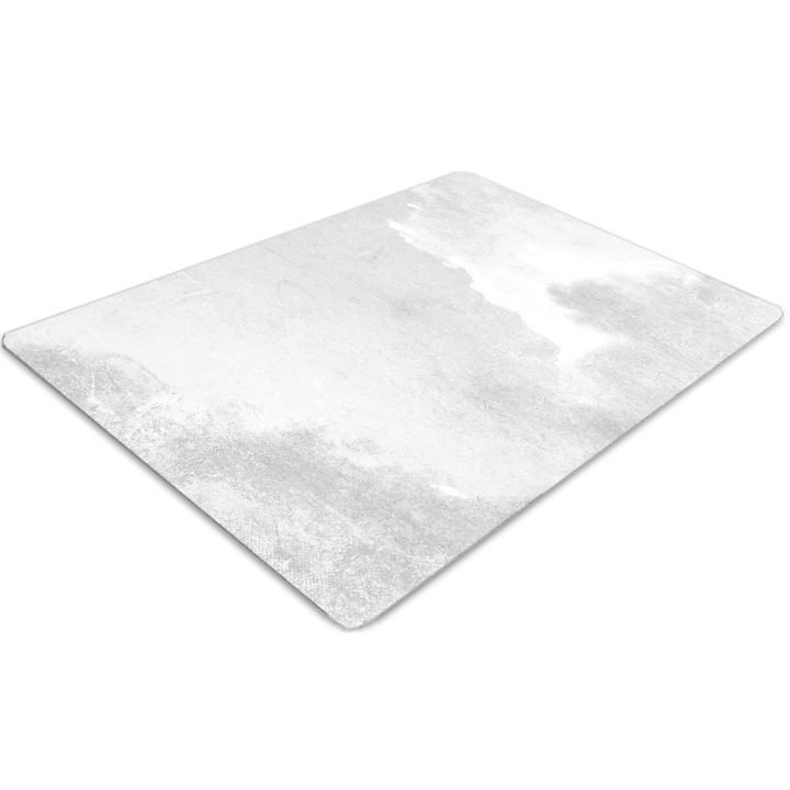 Covor pentru scaun de birou, PVC, cer innorat, Gri, 140 cm x 100 cm, 010250310030100011259