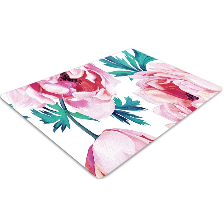 Covor PVC. Tulup. Vinil. Dreptunghi. Mac. Roz. 140 cm x 100 cm. 010250310030100011360