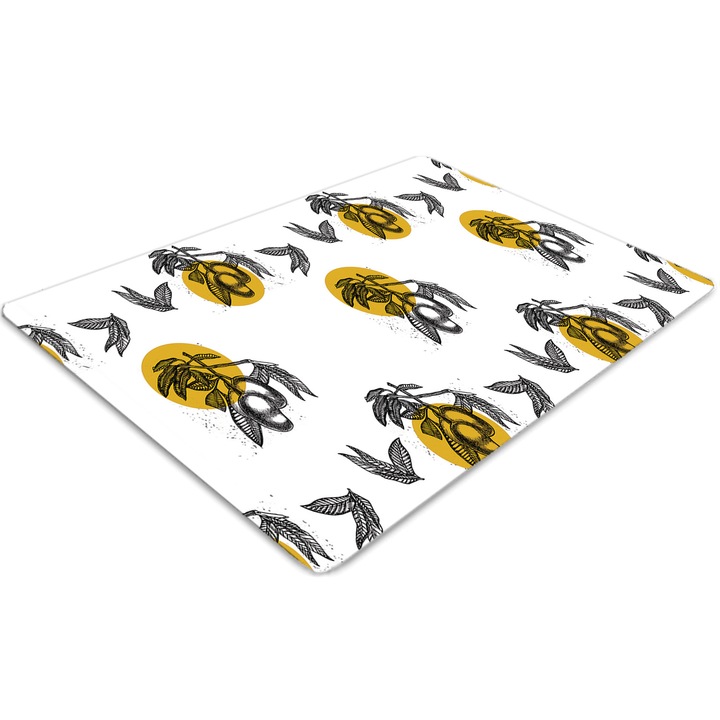 Covor pentru scaun de birou, PVC, mango, Maro, 140 cm x 100 cm, 010250310030100011808